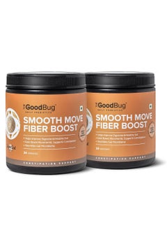 The Good Bug Smooth Move Fiber Boost Powder 30 Servings (Pack of 2)  - Image 1