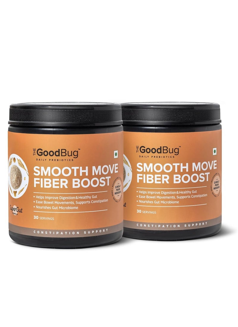 The Good Bug - Smooth Move Fiber Boost Powder 30 Servings (Pack of 2) - Image 1