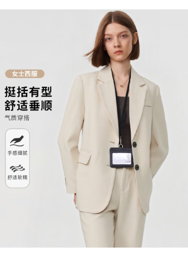 Fapai Easy-care Women's Suit, Elegant Casual Professional Formal Wear, High-end Feel Small Blazer - Image 1