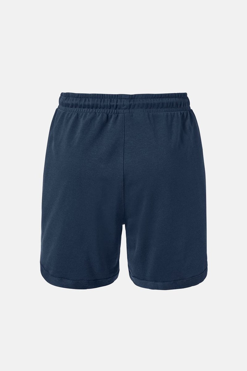 Tchibo Women Drawstring Plain Shorts, Navy - Image 2