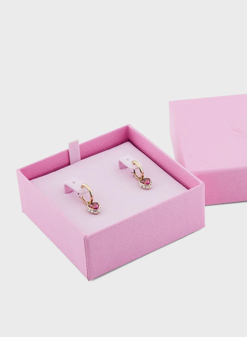 SWAROVSKI Chroma Hoop Earrings