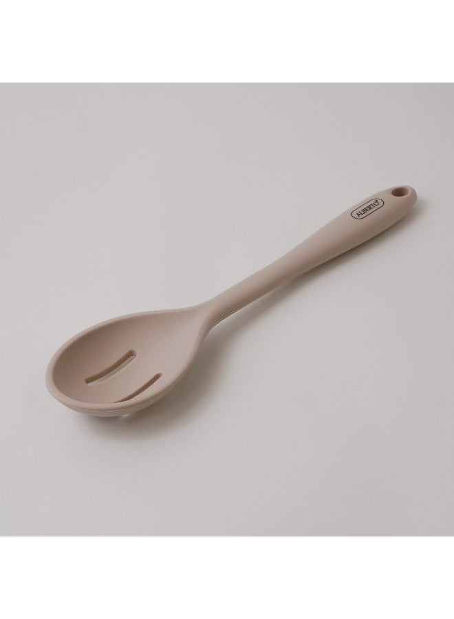 ALBERTO Slotted Silicone Spoon Cream 27.5*6.3*2.5Cm - Image 1
