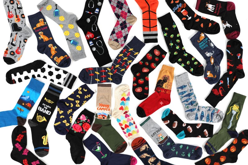 Hot Sox Mens Fun Wedding Groom Crew - 1 Pair Pack Cool & Funny Husband Gifts Casual Sock, Trophy Husband (Gray Heather), 6-12 US - Image 5