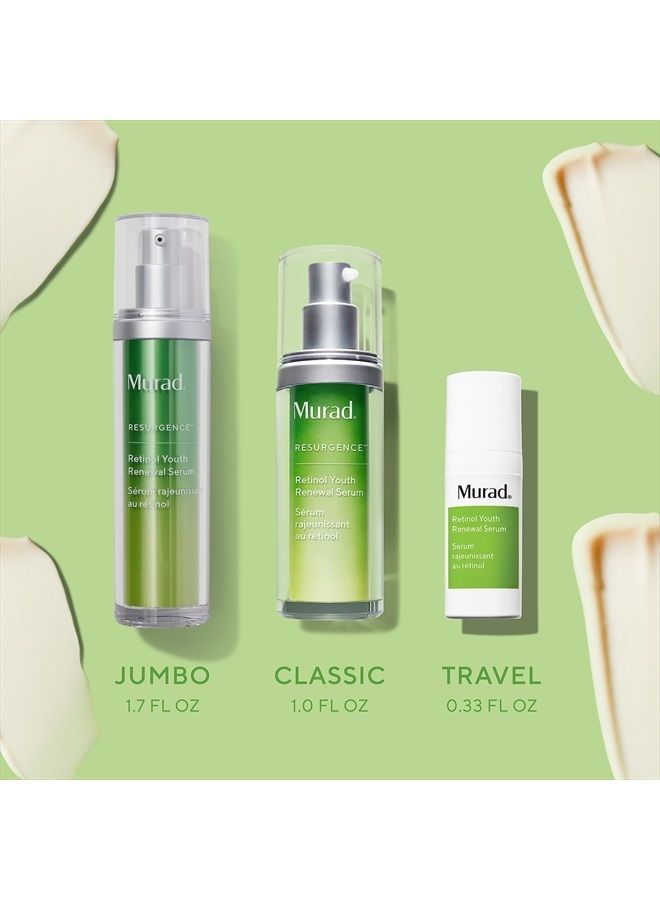 Murad Retinol Youth Renewal Serum - Resurgence Anti-Aging Serum for Lines and Wrinkles -Retinol Serum for Face and Neck for Smoother Skin, 1.0 Fl Oz - Image 5