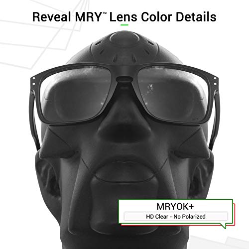 Mryok+ Polarized Replacement Lenses for Oakley Plaintiff Squared OO4063 63mm - HD Clear - Image 4