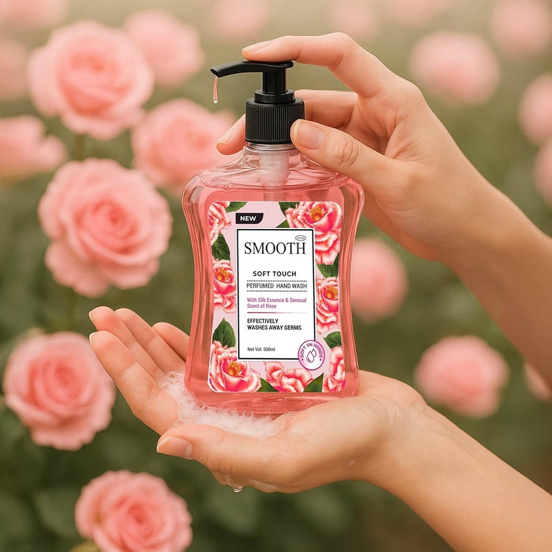 Feah Smooth Assorted Hand Wash 3 Piece Set - 500ml Each, Gentle and Effective Cleansing with Moisturizing Benefits - Image 3