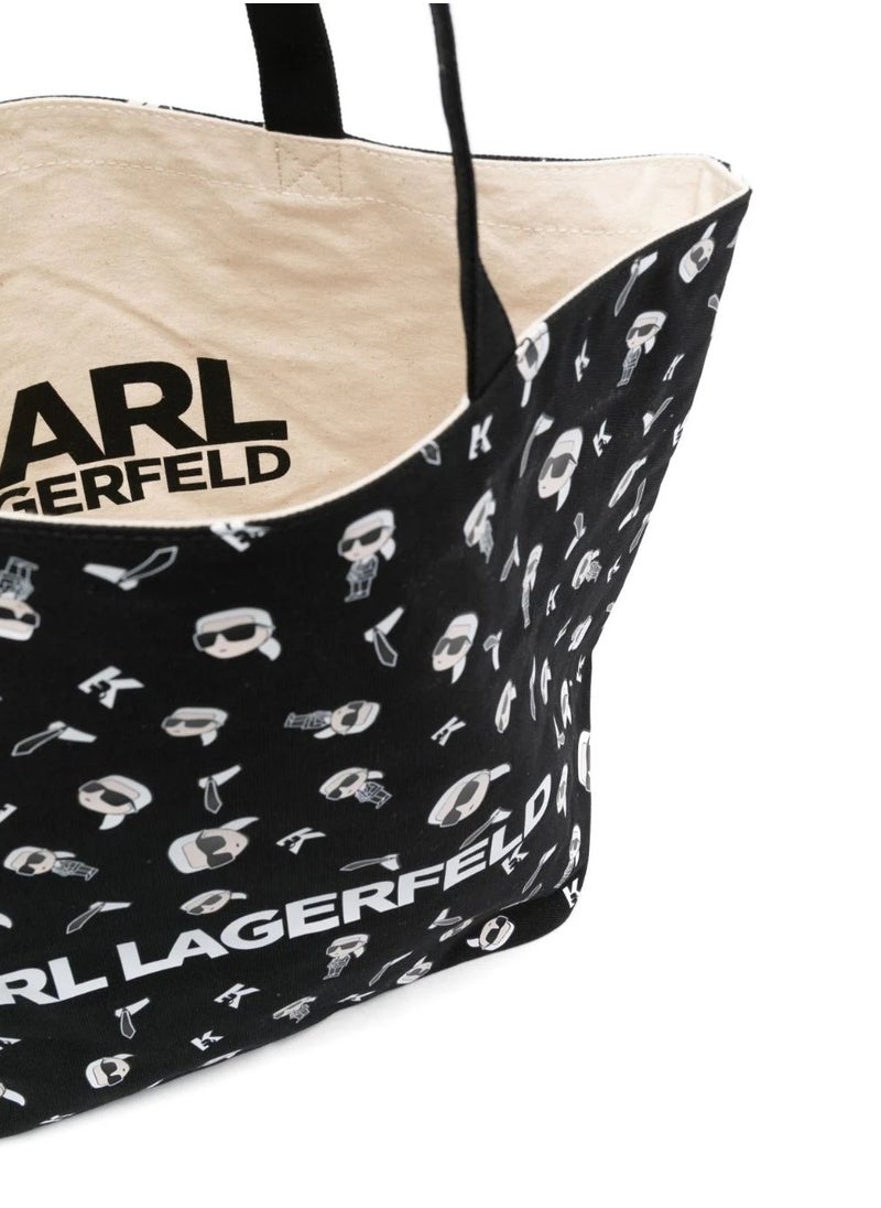 Karl Lagerfeld Paris - Karl Lagerfeld K/Ikonik Choupette Reversible Shopper - Image 1