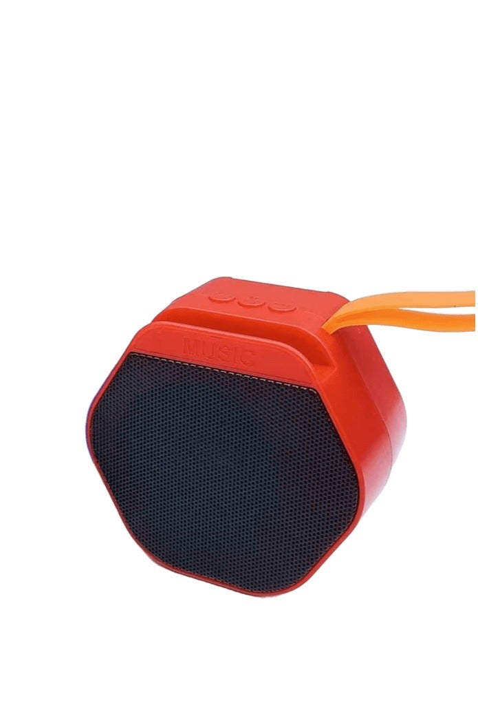 MUSTANG X-313 Portable Wireless Bluetooth Speaker, Mini Outdoor Speaker with Mobile Phone Holder and Loudspeaker 