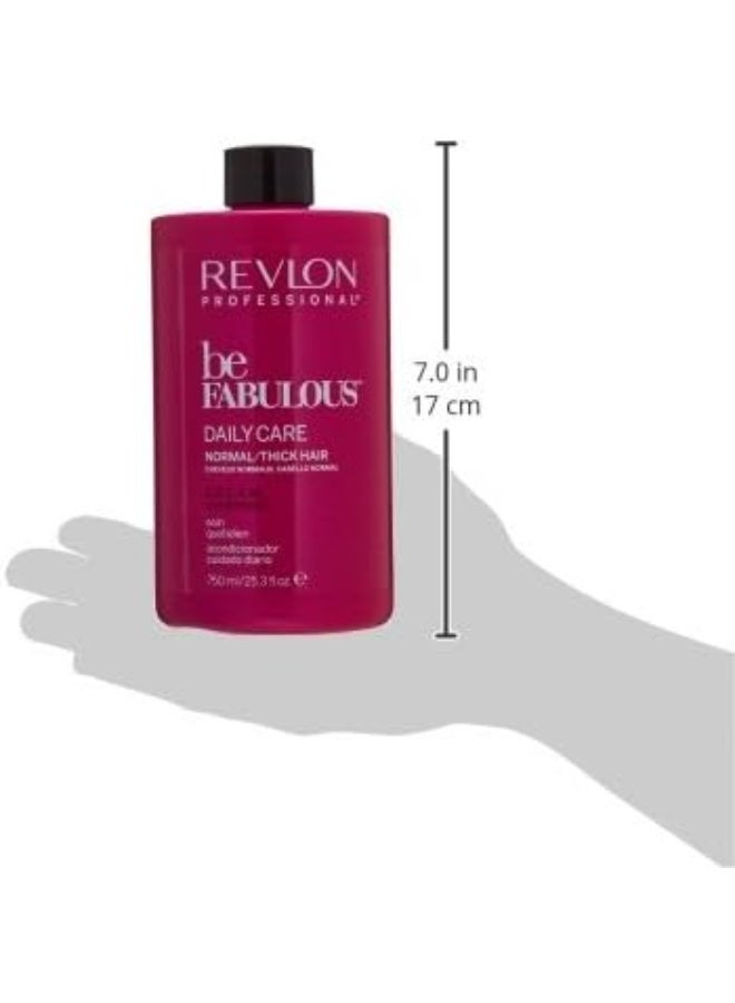 Revlon Professional be fabulous daily care cream conditioner 750 ml - Image 3