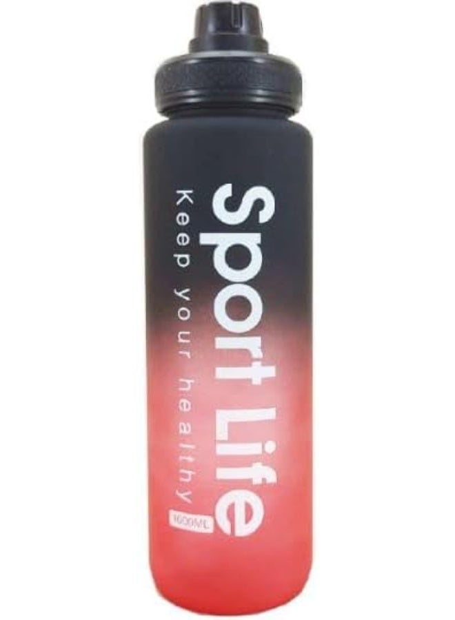 Spaceshoop Sports Water Bottle 1000ml Sports Gym Reusable Water Bottle for Adults Teens Men Women Office Gym School - Image 1