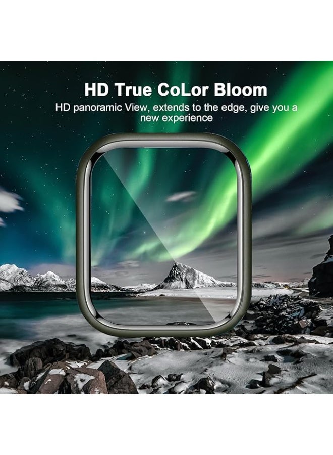 Protective Film Compatible with Huawei Watch Fit 3 / Fit 4 Screen Protector - 2x Smart Watch Protector Anti-Fingerprint - Image 2