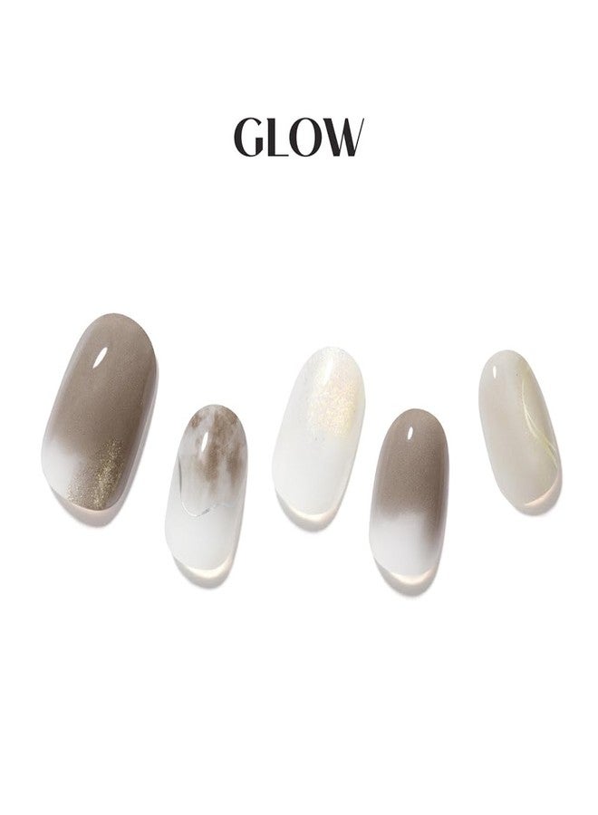 داشينج ديفا أظافر لاصقة قصيرة مربعة الشكل بتصميم أومبريه أنيق وجذاب | أظافر جل لاصقة تدوم طويلاً - Image 2