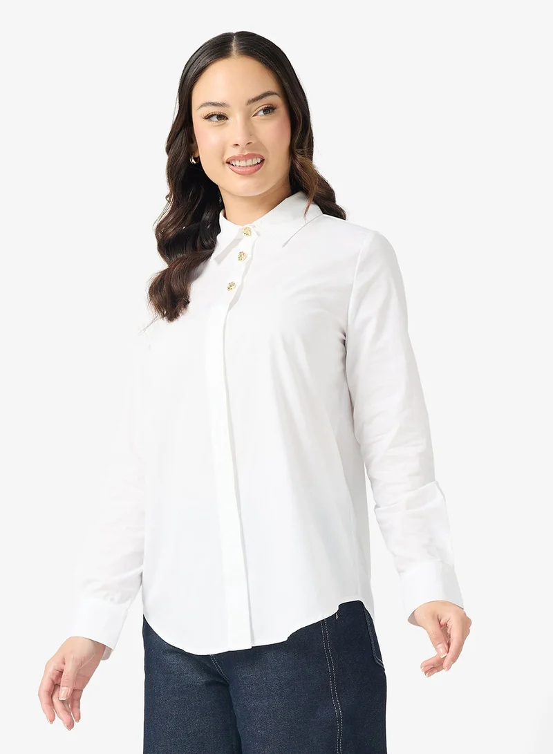 ONLY Onlsable Nina Long Sleeve Shirt