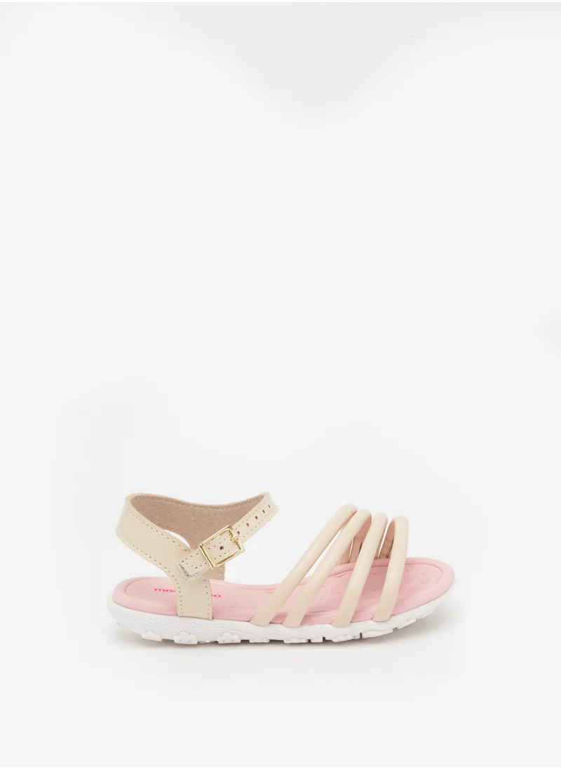 MOLEKINHA Infant Lea Back Strap Sandals