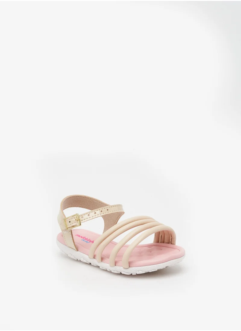 MOLEKINHA Infant Lea Back Strap Sandals