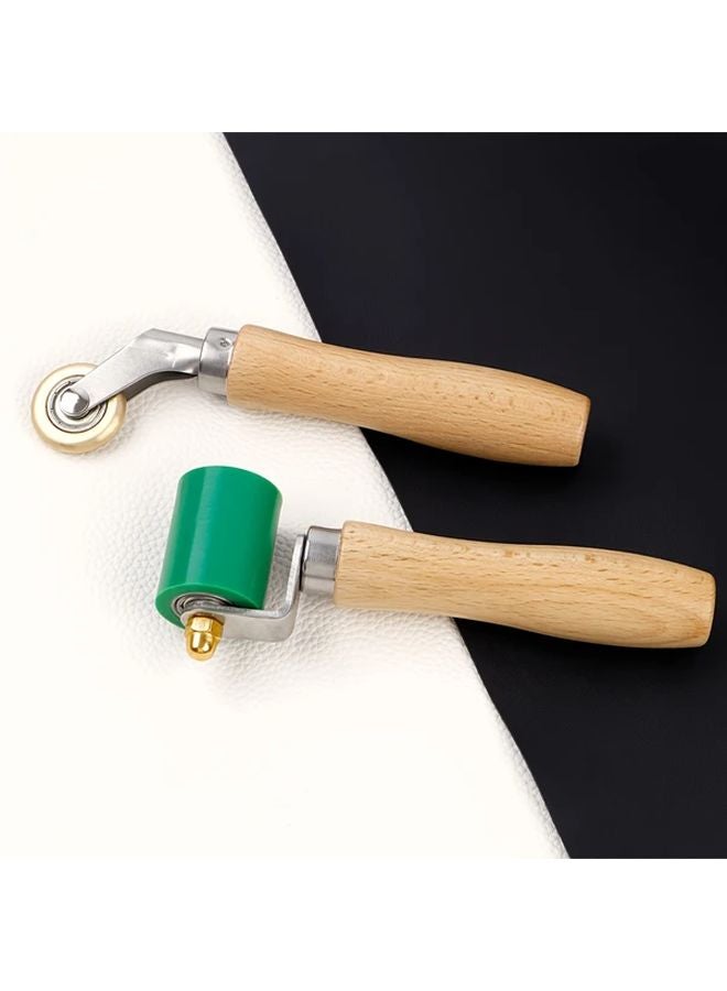 2pcs 40mm Seam Roller 30mm Copper Pressure Roller Hand Held Welding Roofing Tool - Image 5