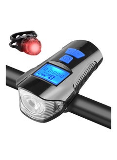 NIBEMINENT Rear And Front Bicycle Rechargeable LED Light  - Image 1