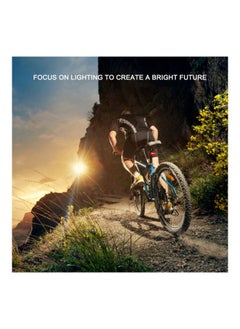 NIBEMINENT Rear And Front Bicycle Rechargeable LED Light  - Image 2