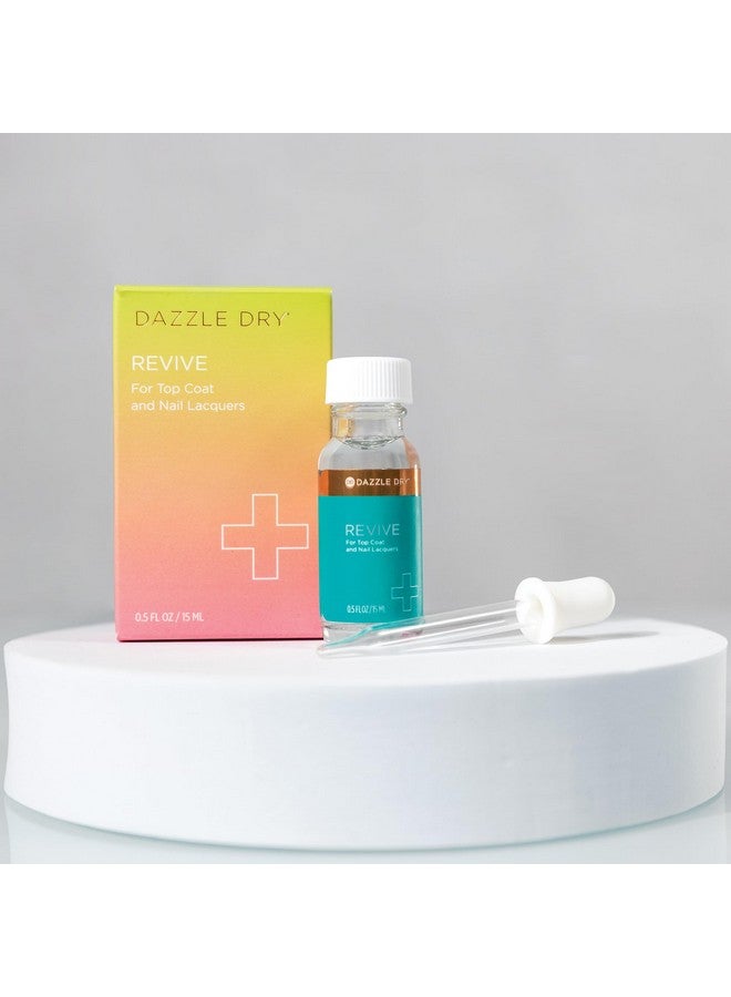 Dazzle Dry Revive - Polish and Top Coat Thinner, 0.5 oz (15 mL) - Image 2