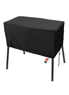 Luxiv Black Patio Covers for 2-Burner Camp Stove, Luxiv Heavy-Duty Cover for Camp Chef 2 Burner Burners Stove Waterproof Cover (Black, 34.5x16x16)  - Image 1