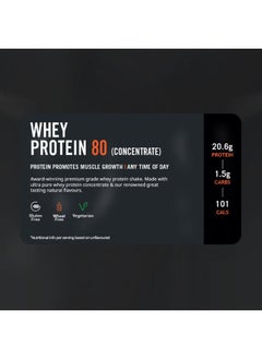 THE PROTEIN WORKS Whey Protein 80 Powder Low Calorie Protein Shake Whey Protein Shake 28 Servings Vanilla Creme 1Kg  - Image 2