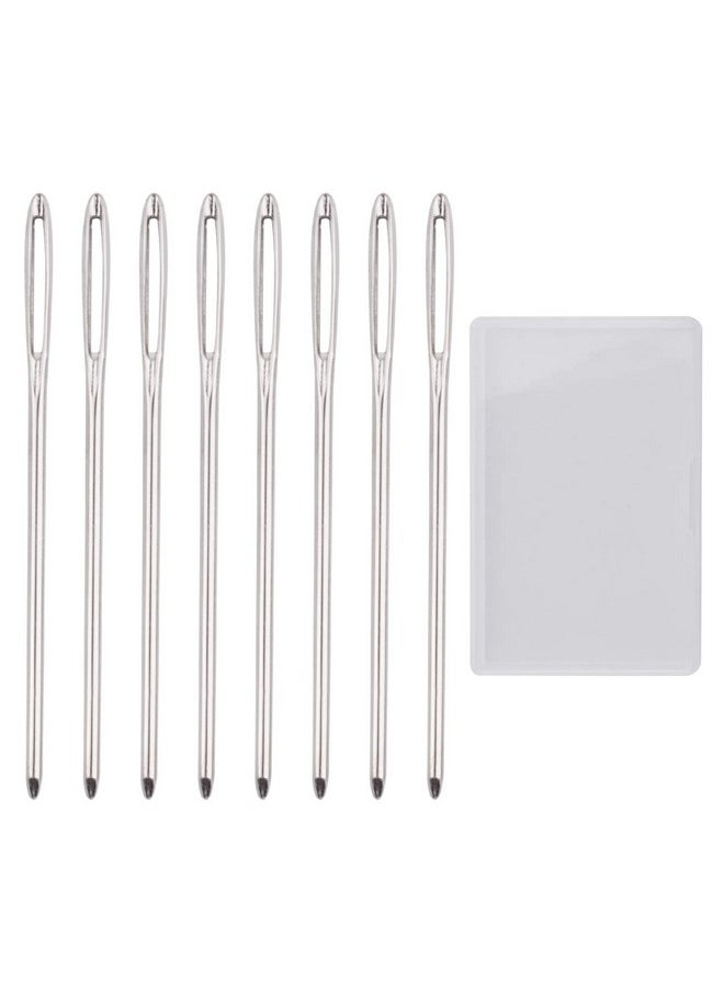 BronaGrand - 50Pcs 2.7 Inch Metal Large Eye Blunt Needles Yarn Needles For Knitting Crochet Projects - Image 1