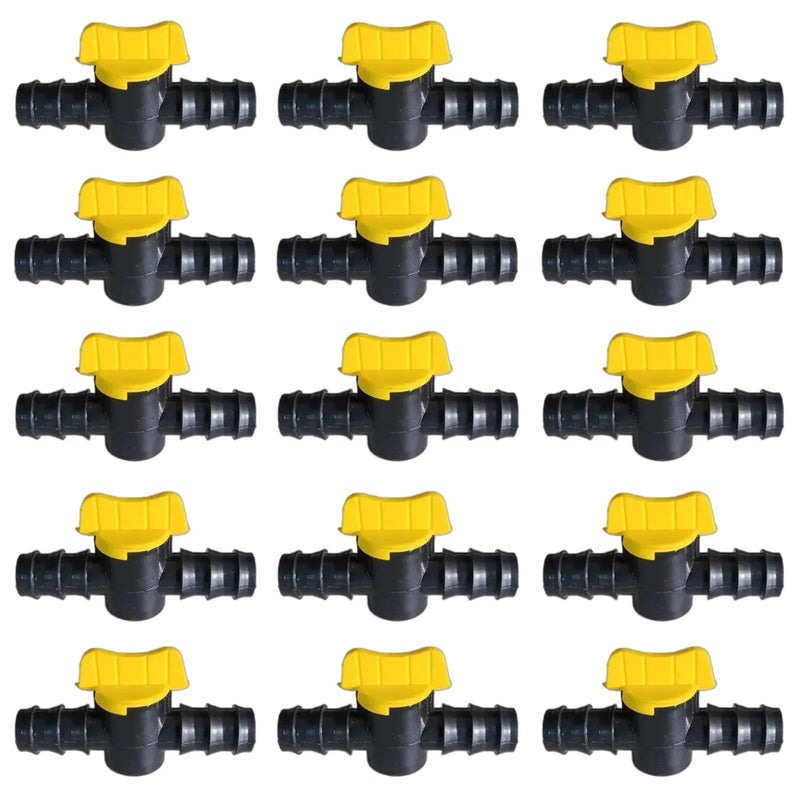 Ascension Agro Drip Irrigation Garden Watering Plants Accessories 16MM Straight Connector with Tap Agro Drip Irrigation Tools (Tap 10 pieces) - Image 5