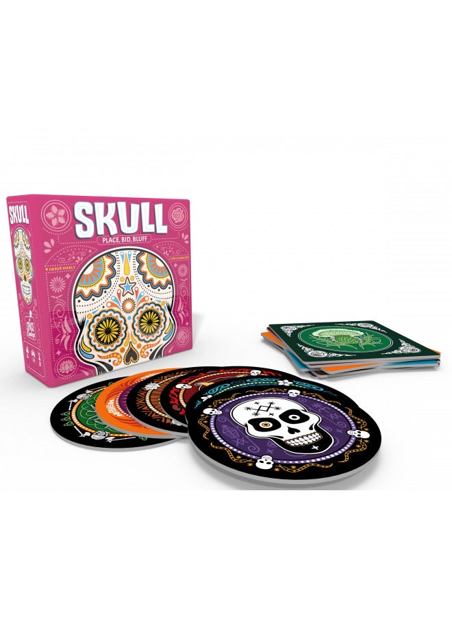 Asmodee Skull Party Game | Bluffing ,Strategy, Fun for Game Night | Family Board Game for Adults and Teens | Ages 13+ | 3-6 Players | Average Playtime 30 Minutes | Made by Space Cowboys  - Image 1