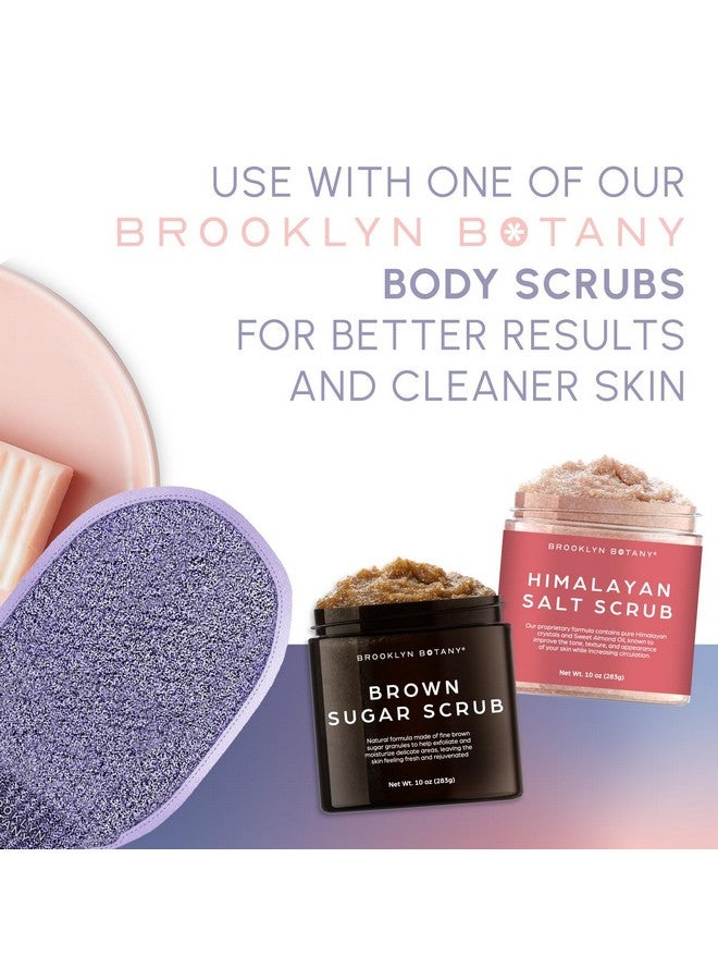 بروكلين بوتاني قفاز تقشير من بروكلين بوتاني للاستحمام - مقشر قوي للجسم للتدليك وإزالة الجلد الميت - قفاز واحد - Image 3