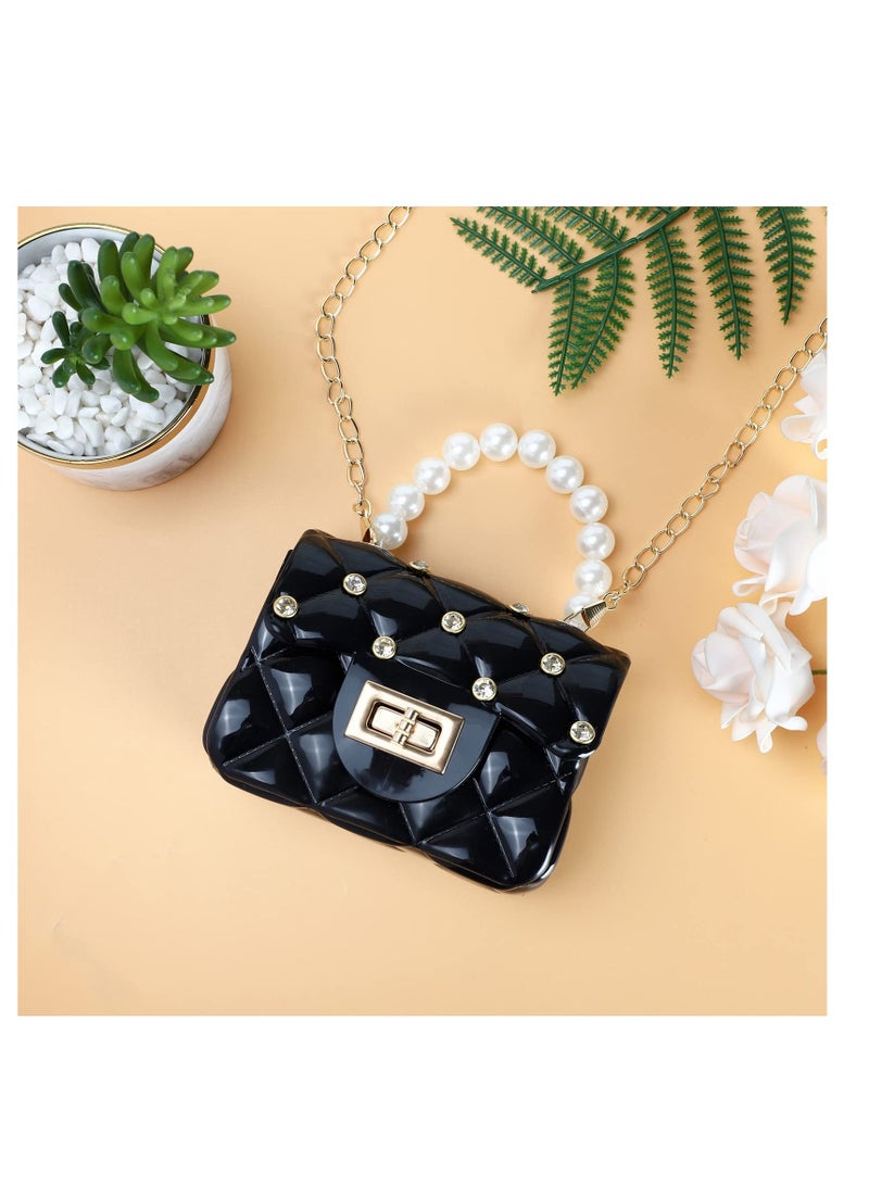 KASTWAVE 2 Pcs Mini Crossbody Purses, Little Girls Purses, Mini Shoulder Bag Crossbody Bag, Princess Bag, Perfect for Princesses - Image 4