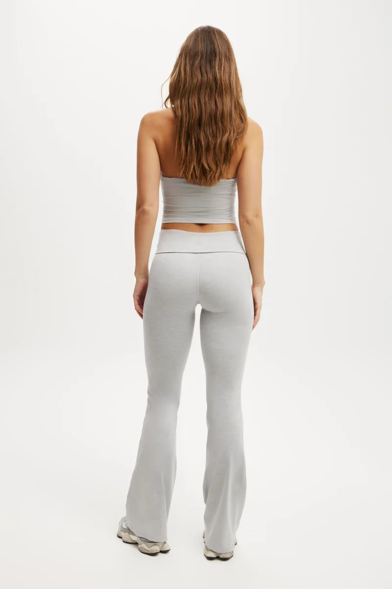 Cotton On  ULTRA SOFT ROLL OVER FLARE for Women | Best Price UAE