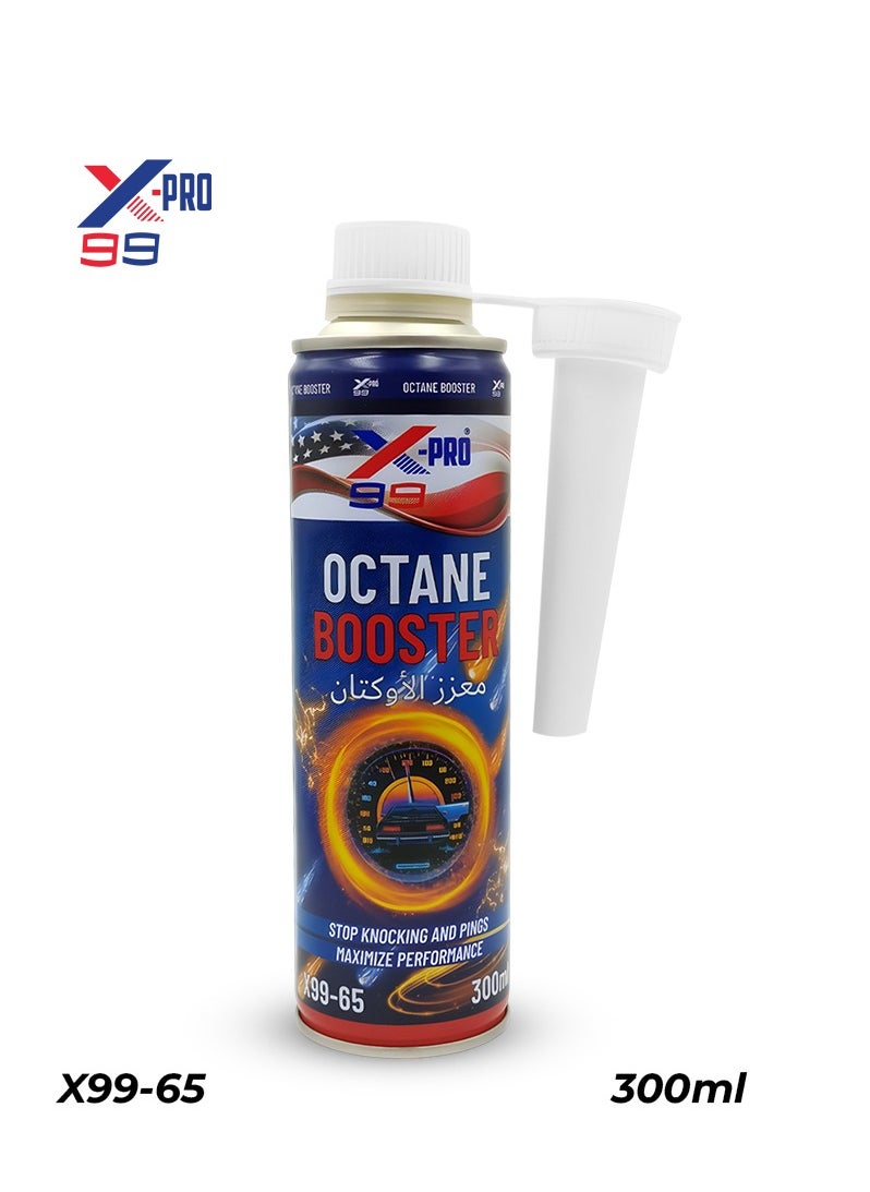 X-PRO 99 X99-65 Octane Booster 300ml for Petrol Engines – Increases Octane, Reduces Knocking, Improves Power & Mileage, Compatible with BS3/BS4/BS6