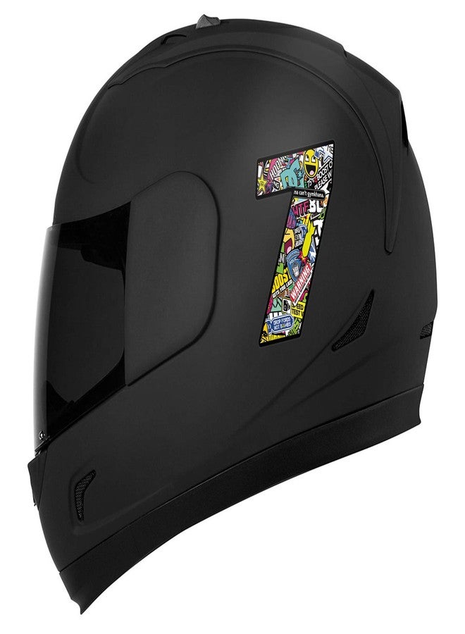 SkinoEu Racing Number Rally DC Stickers Bomb Decal 7 N 207 - Image 2