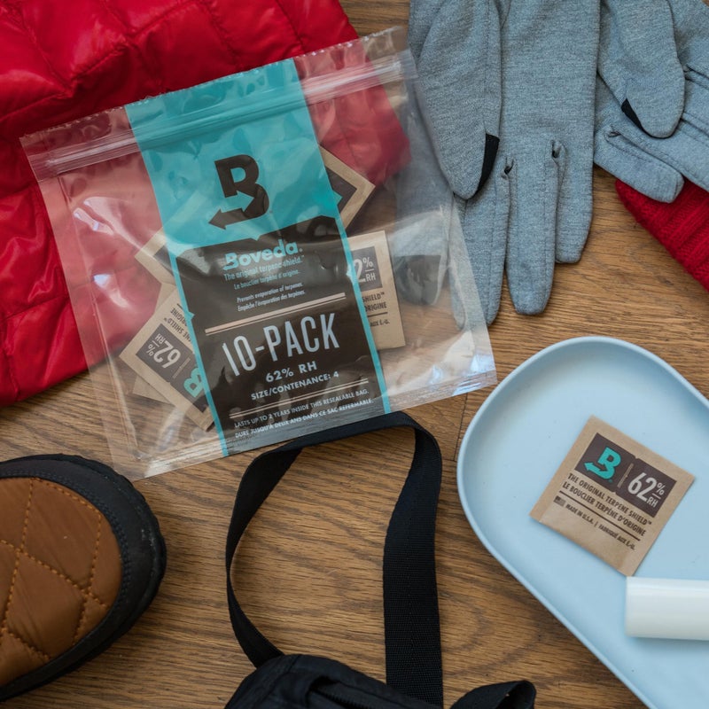 Boveda 62% Two-Way Humidity Control Packs For Storing ½ oz - Size 4 - 10 Pack - Moisture Absorbers for Small Storage Containers - Humidifier Packs - Hydration Packets in Resealable Bag - Image 2