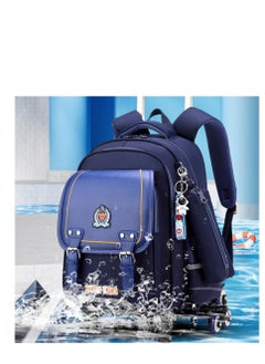 Golden Rolling Backpack Travel Trolly BookBag School Wheeled Backpack for Boys Girls Kids Luggage School Bag with Wheels Trolley Backpack  - Image 5