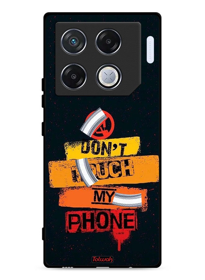Tolwak Infinix GT 20 Pro 5G Protective Case Cover Do Not Touch My Phone - Image 1