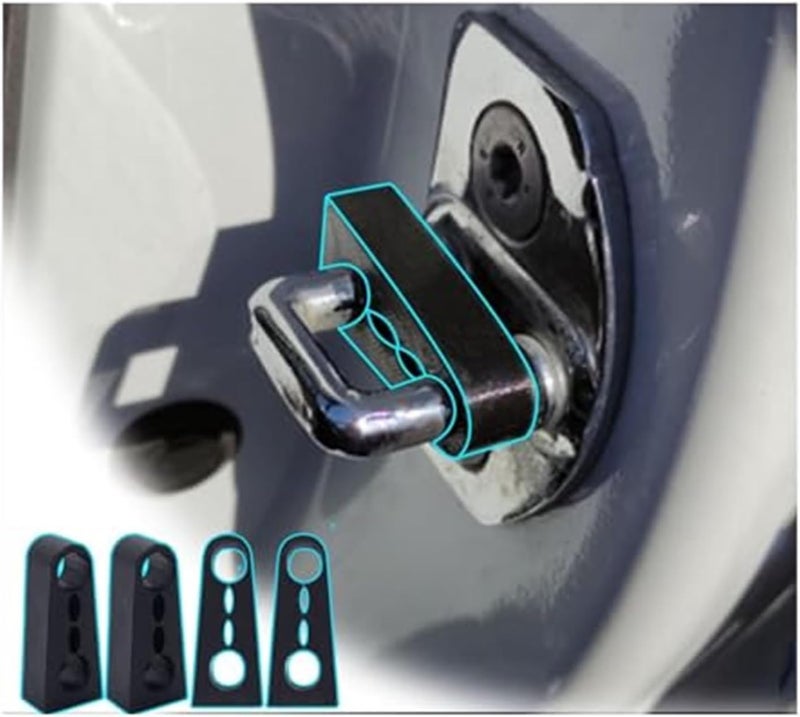 Vuzmode Sound Damper Door Lock Buffer for Lada Vesta SW Cross - Image 3