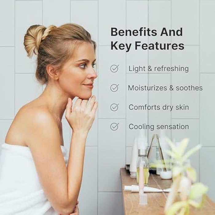 Nu Skin Enhancer Skin Conditioning Gel | Aloe Vera-Infused Soothing Formula for Ultimate Skin Comfort, Hydration, and Versatility in Skincare Routines | Lightweight Moisturizer | 3.4 Fl Oz | 1 Pack - Image 5