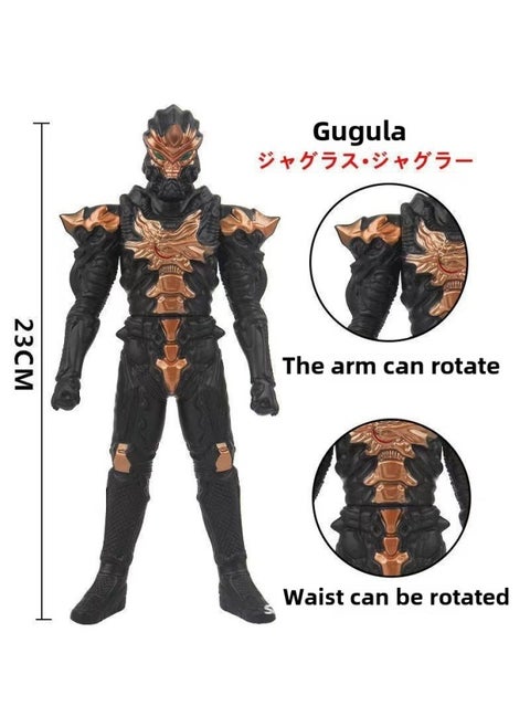 23CM Ultraman Toy Soft Rubber Doll Digacello Belia Galaxy Zeta Jade Toys-Color:23cm Galola