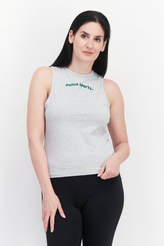 Women Sportswear Fit Brand Logo Training Top, Grey - pzsku/Z9E7ED8C58DBB46C13EF4Z/45/1746231849/c78efac1-4243-4bc4-ad24-2d586625af57