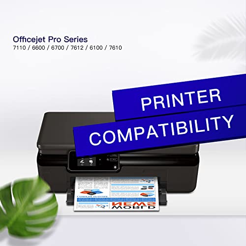 GPC Image Remanufactured Ink Cartridge Replacement for HP 932XL 933XL 932 933 to use with Officejet 7110 6600 6700 6100 7612 7610 Printer (Black,Cyan,Magenta,Yellow) - Image 2