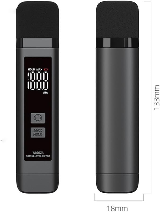 Decibel Meter Noise Tester With Large LCD Screen Memory Function For Sound Level Measurement - Image 5