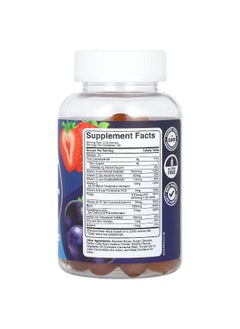 Phytoral Phytoral, Men's Multivitamin Gummies, Orange, Cherry & Strawberry, 90 Gummies  - Image 2