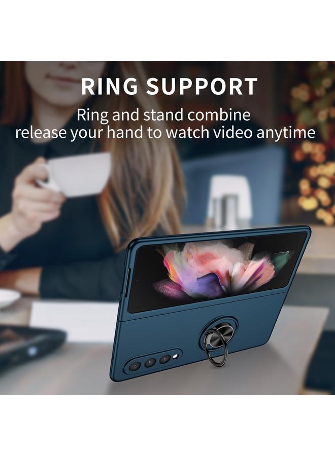 S-TOP Case For Samsung Galaxy Z Fold4 Armor Ring Holder Phone Case - Image 3