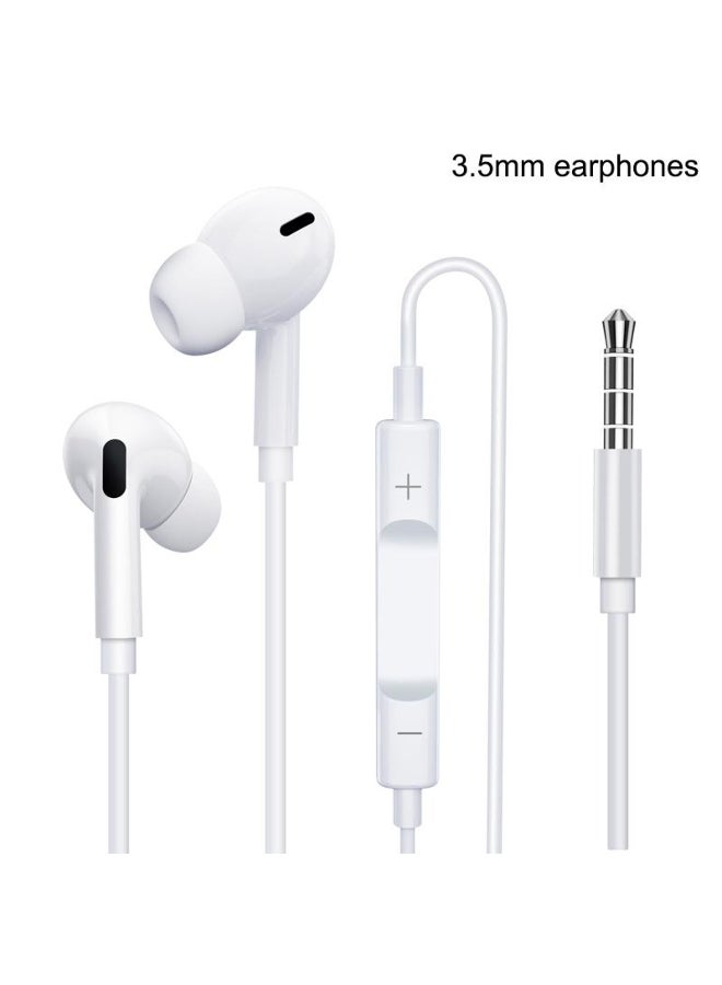 KUULAA KUULAA In Ear Earphone air pods Pro Sport Earbud Control Speaker Wired 3.5mm Earphones Headset with Mic for Samsung Xiaomi iphone 15 14 13 12 11 X 7 8 - Image 1