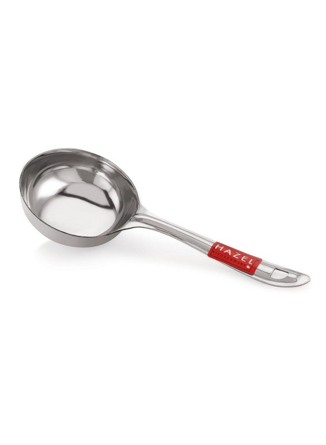 Hazel ملعقة حساء دائرية من الفولاذ المقاوم للصدأ HAZEL، 8 سم قطر - Image 1