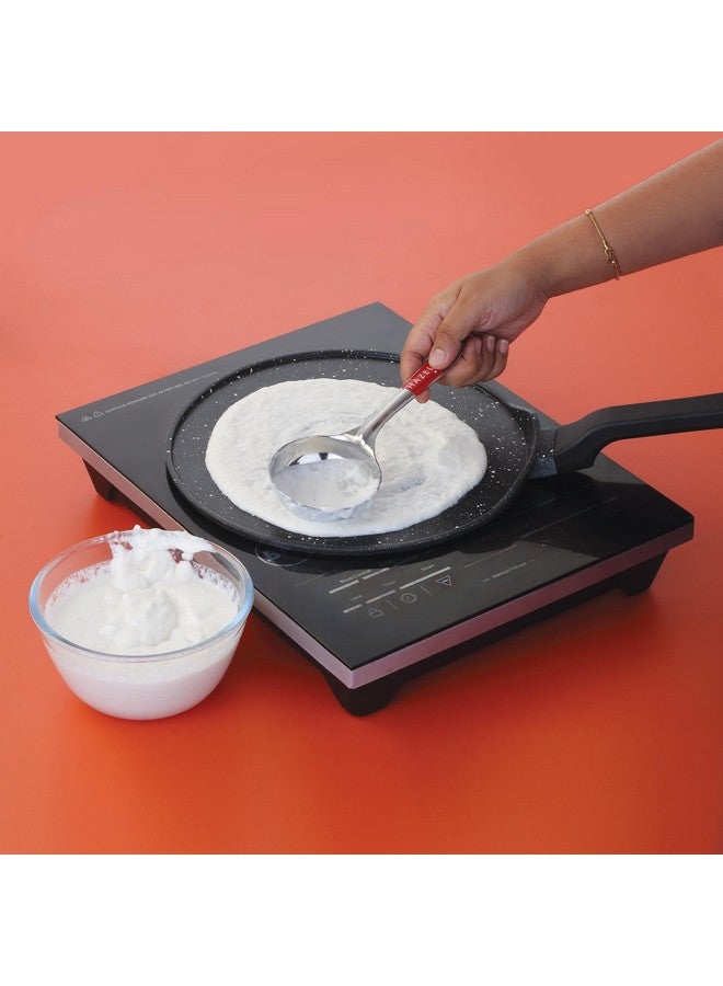 Hazel ملعقة حساء دائرية من الفولاذ المقاوم للصدأ HAZEL، 8 سم قطر - Image 2