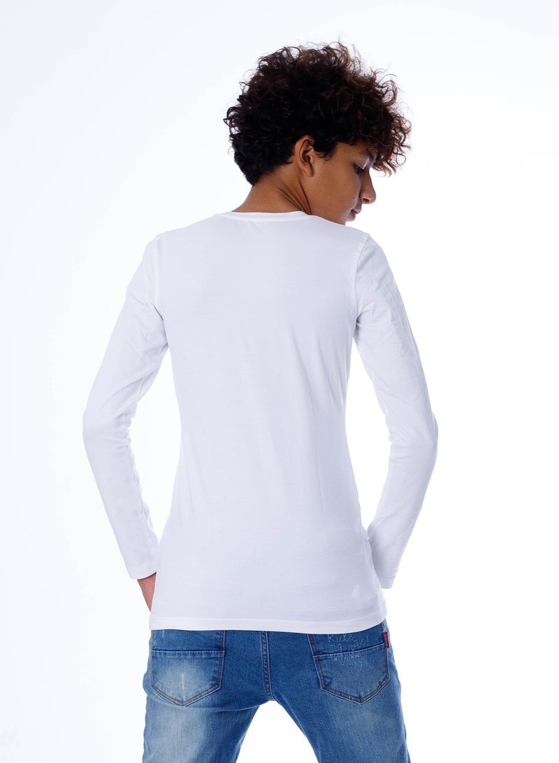 BCC BEBO_T -shirt, gentlemen_White - Image 2