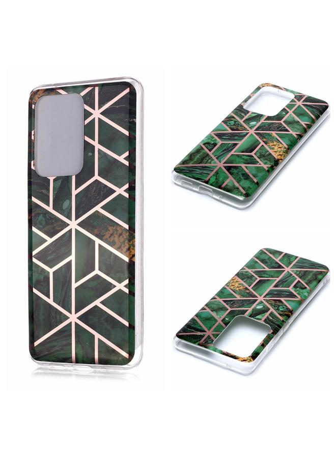 اس-توب جراب لهاتف Galaxy S20 Ultra بنمط رخامي مطلي بالبلاستيك الحراري الناعم - Image 1