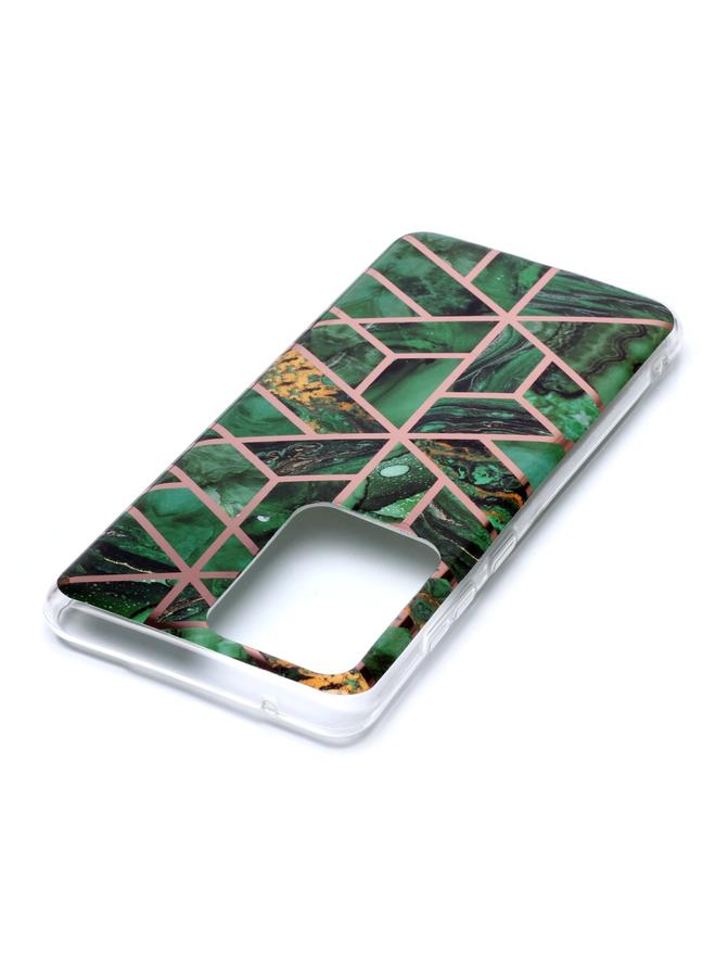 اس-توب جراب لهاتف Galaxy S20 Ultra بنمط رخامي مطلي بالبلاستيك الحراري الناعم - Image 4